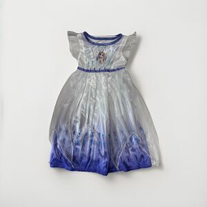 Disney Girl's Frozen 2 Elsa Disney Princess  Dress Nightgown Pajama Dress Up 2T